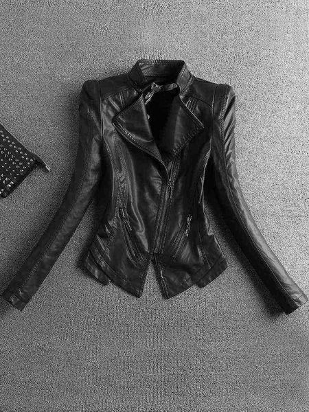 lautaro spring autumn short black light soft faux leather biker jackets for women long sleeve zipper luxury designer fashion j220727
lautaro spring autumn short black light soft faux leather biker jackets for women long sleeve zipper luxury designer fashion j220727