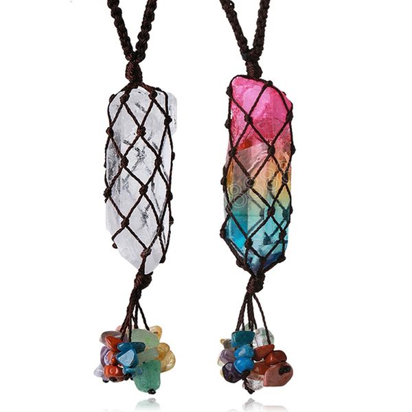 7 chakra tassel natural stone pendants car hanging crystal healing meditation keychain door window feng shui ornament, Bronze;silver
7 chakra tassel natural stone pendants car hanging crystal healing meditation keychain door window feng shui ornament, Bronze;silver