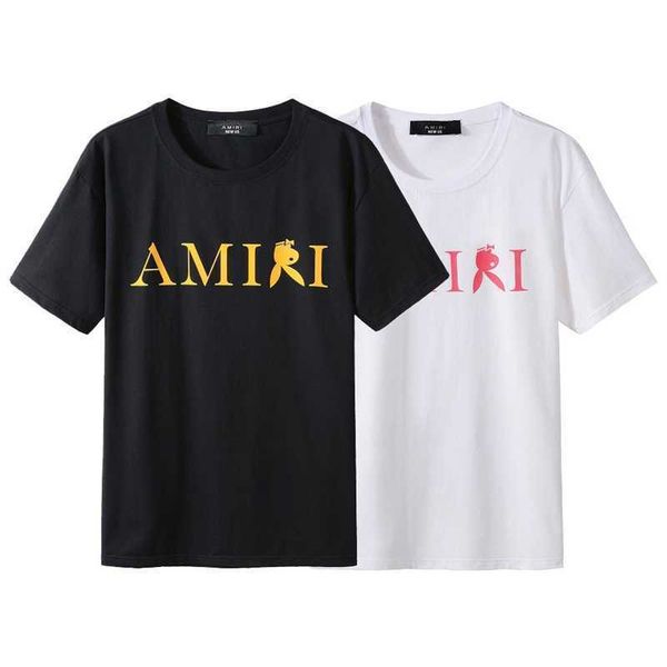 designer amirs mens t-shirts chao brand letter rabbit print 200g cotton casual hip hop high street round neck short sleeve tshirt, White;black
designer amirs mens t-shirts chao brand letter rabbit print 200g cotton casual hip hop high street round neck short sleeve tshirt, White;black