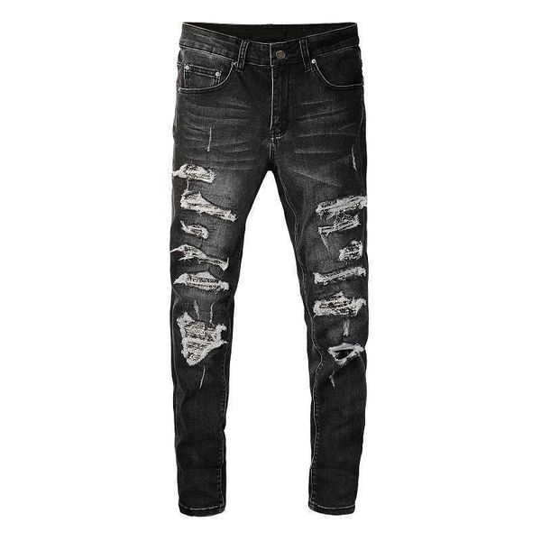 men's jeans men's cracked bandana patch jeans streetwear paisley printed pleated patchwork biker pants skinny tapered stretch deni, Blue
men's jeans men's cracked bandana patch jeans streetwear paisley printed pleated patchwork biker pants skinny tapered stretch deni, Blue