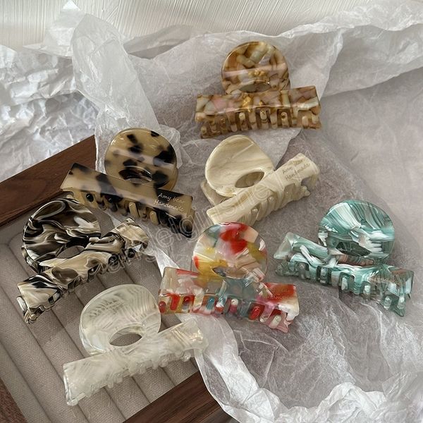 woman unique geometry acetate barrettes trendy hair claws girls hair accessories headwear hairgrip ornaments, Slivery;white
woman unique geometry acetate barrettes trendy hair claws girls hair accessories headwear hairgrip ornaments, Slivery;white