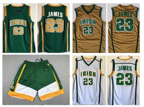 ncaa mens st. vincent mary high school irish lebron jerseys basketball shorts gold green white lebron college jerseys, Black
ncaa mens st. vincent mary high school irish lebron jerseys basketball shorts gold green white lebron college jerseys, Black