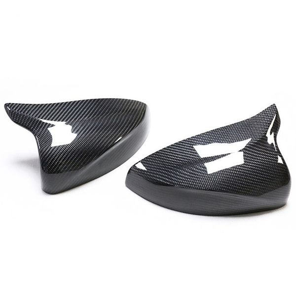 auto parts mirror cover for audi a3 rs3/s3 carbon fiber horn rear view mirror housing caps accessories
