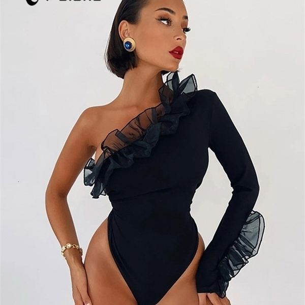 womens jumpsuits rompers cnyishe bodysuit overalls long sleeve bodycon streetwear fall mesh patchwork 221113, Black;white
womens jumpsuits rompers cnyishe bodysuit overalls long sleeve bodycon streetwear fall mesh patchwork 221113, Black;white