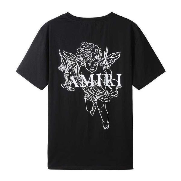 designer amirs mens t-shirts angel print slim fit mens black tshirt 200g cotton short sleeve, White;black
designer amirs mens t-shirts angel print slim fit mens black tshirt 200g cotton short sleeve, White;black