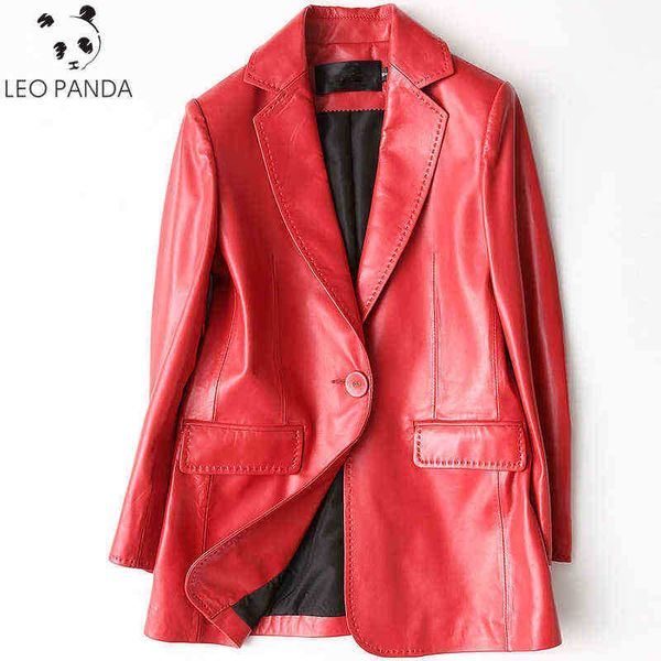 women casual genuine leather jacket 2022 new spring autumn new genuine sheepskin jacket female slim fashion ladies jackets outerwear j220727, Black
women casual genuine leather jacket 2022 new spring autumn new genuine sheepskin jacket female slim fashion ladies jackets outerwear j220727, Black