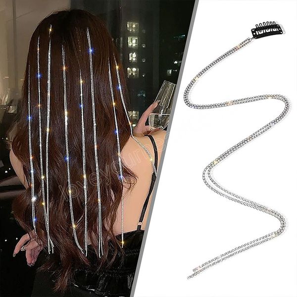 rhinestone chains tassel hair band barrettes temperament braided crystal hair clip hairstyle accessories headwear jewelry gifts women, Golden;silver
rhinestone chains tassel hair band barrettes temperament braided crystal hair clip hairstyle accessories headwear jewelry gifts women, Golden;silver