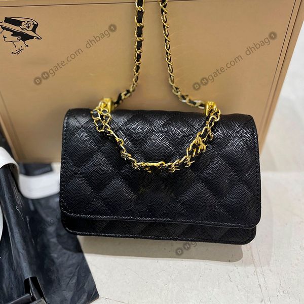 22k flap mini french designer square bags wallets woc black caviar leather quilted tote handle portable handbags gold metal hardware key pou
22k flap mini french designer square bags wallets woc black caviar leather quilted tote handle portable handbags gold metal hardware key pou