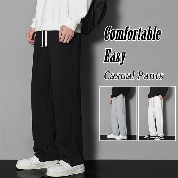 mens pants autumn men women long and winter casual sweatpants wideleg straightleg tie feet trousers 221113, Black
mens pants autumn men women long and winter casual sweatpants wideleg straightleg tie feet trousers 221113, Black
