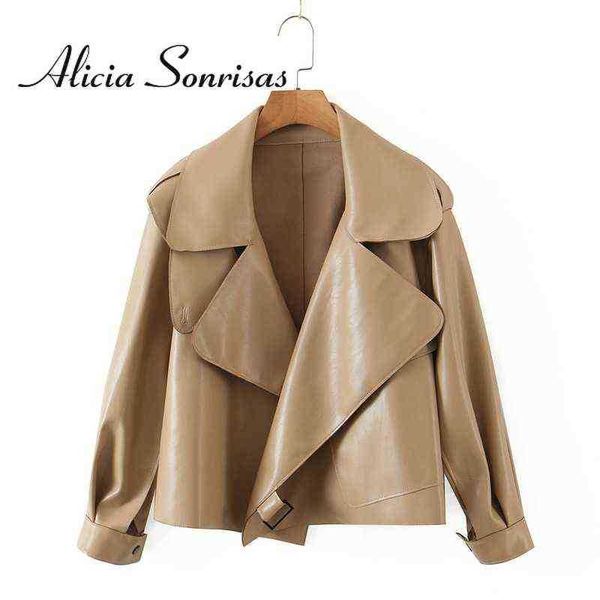 plus size faux leather jacket women 2022 solid loose turndown collar black short pu jacket streetwear long sleeve jacket femme j220727
plus size faux leather jacket women 2022 solid loose turndown collar black short pu jacket streetwear long sleeve jacket femme j220727