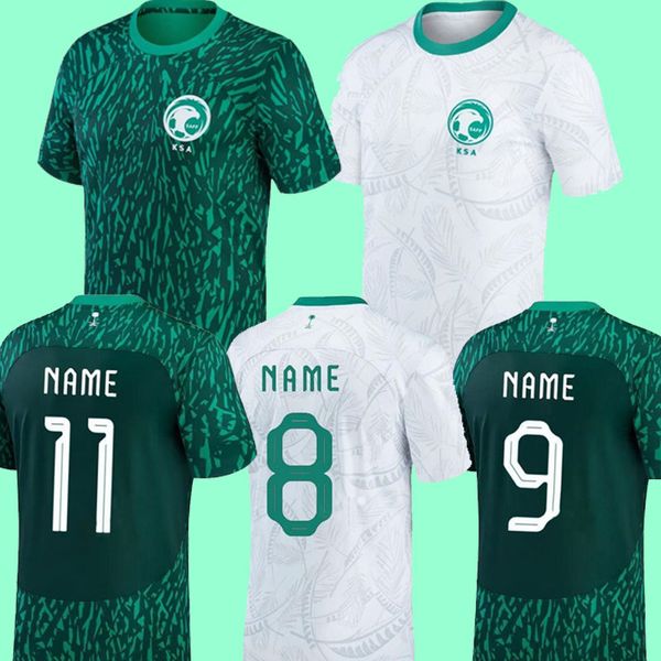 saudi arabia soccer jerseys 2022 2023 national team salem al dawsari abudullah short sleeve uniforms alhamddan firas albirakan men kits foot, Black;yellow
saudi arabia soccer jerseys 2022 2023 national team salem al dawsari abudullah short sleeve uniforms alhamddan firas albirakan men kits foot, Black;yellow
