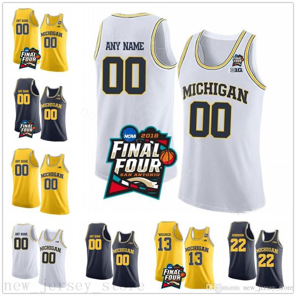 custom ncaa michigan wolverines 3 zavier simpson 4 isaiah livers 13 moritz wagner 15 jon teske stitched final four college basketball jersey, Black
custom ncaa michigan wolverines 3 zavier simpson 4 isaiah livers 13 moritz wagner 15 jon teske stitched final four college basketball jersey, Black