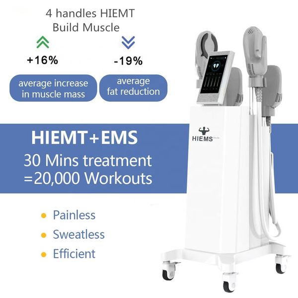 hiemt sculpting emslim neo rf slimming ems muscle stimulator electromagnetic fat burning body shaping abs toning beauty equipment with 4 han
hiemt sculpting emslim neo rf slimming ems muscle stimulator electromagnetic fat burning body shaping abs toning beauty equipment with 4 han