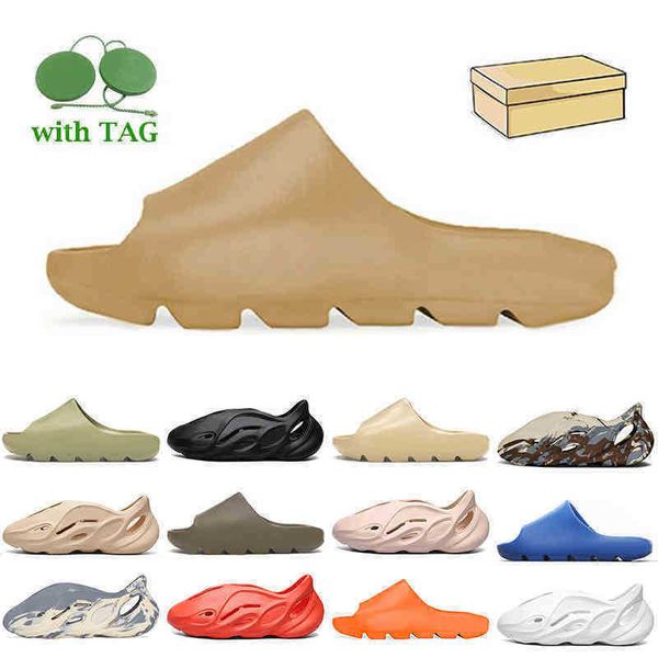 kanyes designer slides yeesys womens mens slippers big size 47 foam runners bone pure resin earth brown enflame cream clay moon kids zc, Black
kanyes designer slides yeesys womens mens slippers big size 47 foam runners bone pure resin earth brown enflame cream clay moon kids zc, Black