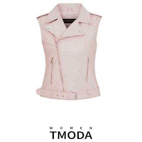 tmoda245 new fashion women spring autunm pink faux leather vest jackets lady bomber motorcycle cool outerwear jacket with belt j220727, Black
tmoda245 new fashion women spring autunm pink faux leather vest jackets lady bomber motorcycle cool outerwear jacket with belt j220727, Black