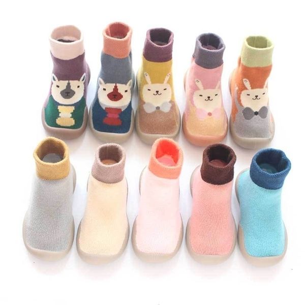 first walkers baby boys girls sock shoes autumn nonslip floor socks kids soft rubber sole toddler with soles 221113
first walkers baby boys girls sock shoes autumn nonslip floor socks kids soft rubber sole toddler with soles 221113