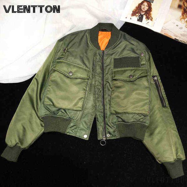 2020 autumn winter women fashion bomber jackets jacket solid zipper short baseball outfit female casual loose jackets j220727, Black
2020 autumn winter women fashion bomber jackets jacket solid zipper short baseball outfit female casual loose jackets j220727, Black