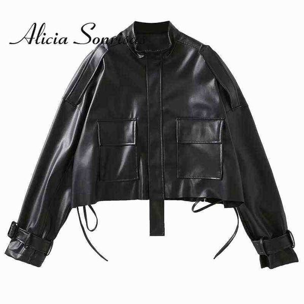 2022 spring autumn women suede black zipper short street hipster black leather jacket long sleeves fashion rock biker jacket j220727
2022 spring autumn women suede black zipper short street hipster black leather jacket long sleeves fashion rock biker jacket j220727