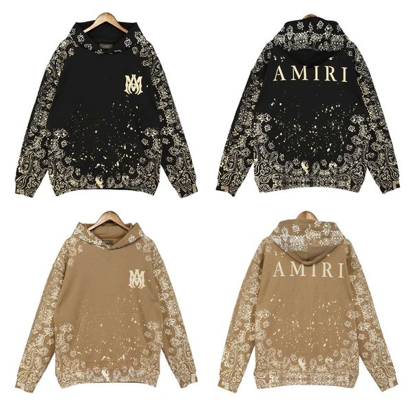men hoody fashion amri hoodie designer cotton autumn winter sweater cashew printing street casual loose stars hooded women's coat hoodi, Black
men hoody fashion amri hoodie designer cotton autumn winter sweater cashew printing street casual loose stars hooded women's coat hoodi, Black