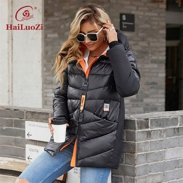 womens down parkas hailuozi winter jacket warm and thick fashion coat beautiful zipper design hooded high neck female parka 886 221113, Black
womens down parkas hailuozi winter jacket warm and thick fashion coat beautiful zipper design hooded high neck female parka 886 221113, Black