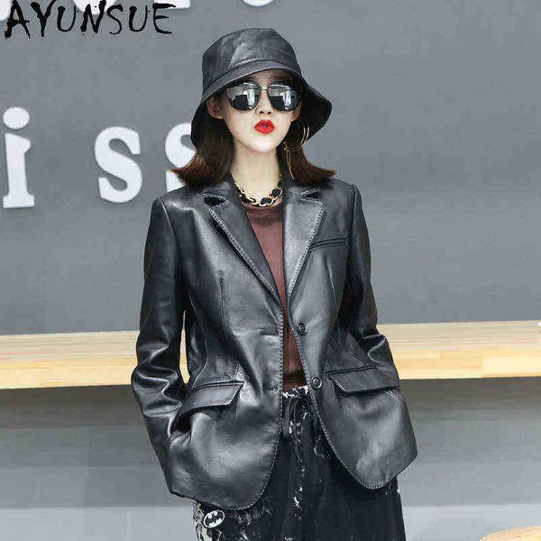 ayunsue spring genuine sheepskin coat women autumn genuine leather coat women slim jackets leather clothing casaco feminino sqq1192 j220727, Black
ayunsue spring genuine sheepskin coat women autumn genuine leather coat women slim jackets leather clothing casaco feminino sqq1192 j220727, Black