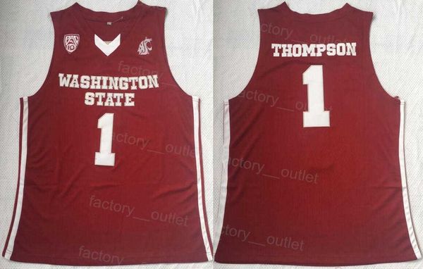 ncaa college basketball 1 klay thompson jersey washington state cougars university for sport fans breathable team red color all stitched top, Black
ncaa college basketball 1 klay thompson jersey washington state cougars university for sport fans breathable team red color all stitched top, Black