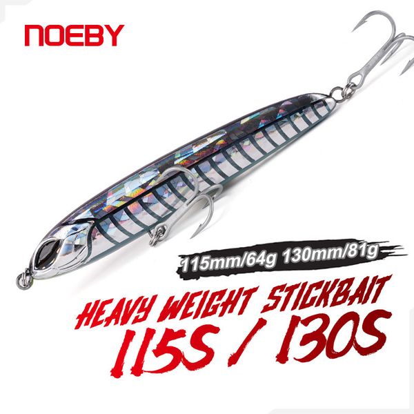 baits lures noeby sinking heavy stickbait 115mm 64g 130mm 81g pencil artist sea fishing hard for 221111
baits lures noeby sinking heavy stickbait 115mm 64g 130mm 81g pencil artist sea fishing hard for 221111