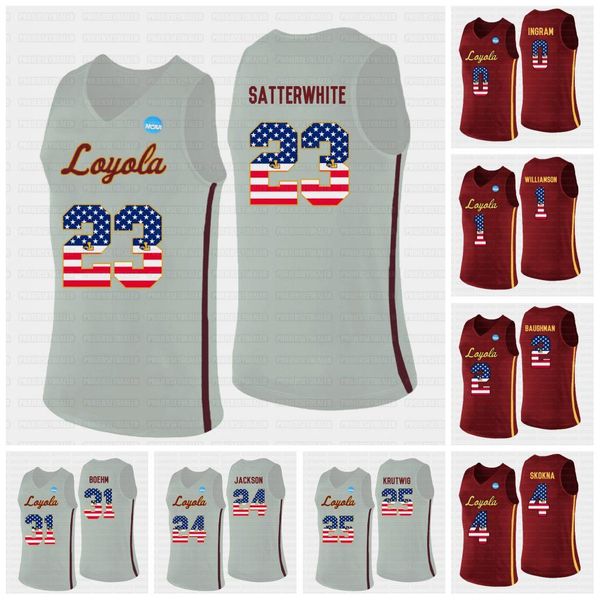 loyola ramblers ncaa basketball jersey 0 donte ingram 1 lucas williamson baughman skokna townes avery negron custer richardson jean satterwh, Black
loyola ramblers ncaa basketball jersey 0 donte ingram 1 lucas williamson baughman skokna townes avery negron custer richardson jean satterwh, Black