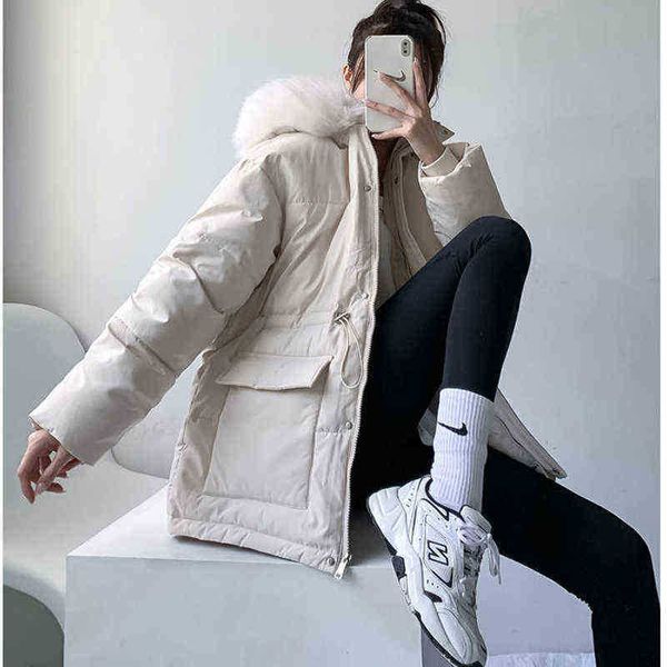 2022 new cotton lined fur parka new large fur collar down jacket women thick warm parka female outerwear j220727, Black
2022 new cotton lined fur parka new large fur collar down jacket women thick warm parka female outerwear j220727, Black