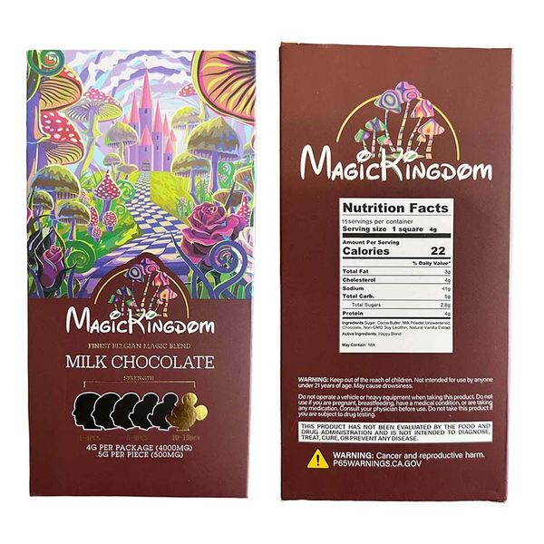 customize magic kingdom mushroom chocolate bar packaging boxes 4000mg 4grams with 15grids compatible chocolate mold 10pack master boxes
customize magic kingdom mushroom chocolate bar packaging boxes 4000mg 4grams with 15grids compatible chocolate mold 10pack master boxes