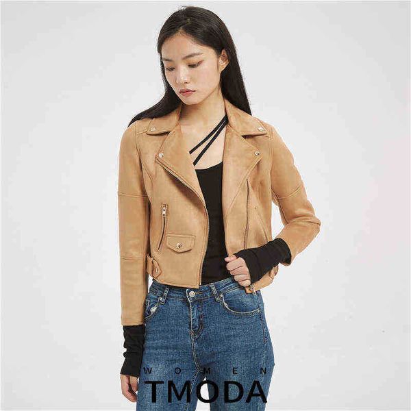 tmoda2177 2022 women autumn winter suede faux leather jackets lady fashion matte motorcycle jacket streetwear zipper outerwear j220727, Black
tmoda2177 2022 women autumn winter suede faux leather jackets lady fashion matte motorcycle jacket streetwear zipper outerwear j220727, Black