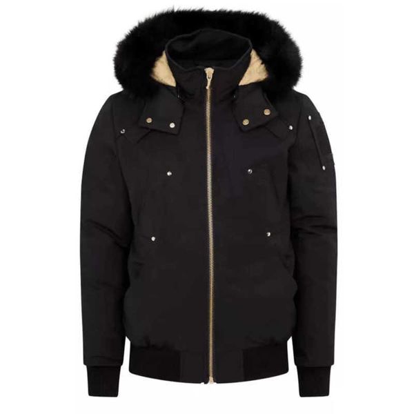 gold lining label real fox fur mens canadian moose knuckles bomber ballistic parka goose down jacket warm outwear coat extreme weather, Black
gold lining label real fox fur mens canadian moose knuckles bomber ballistic parka goose down jacket warm outwear coat extreme weather, Black