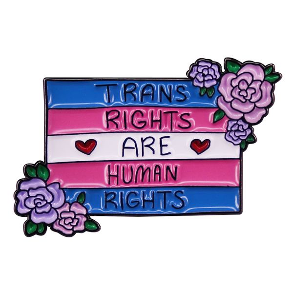 trans rights are human rights enamel pin blue pink white flag flower badge brooch gift backpack decoration jewelry
trans rights are human rights enamel pin blue pink white flag flower badge brooch gift backpack decoration jewelry