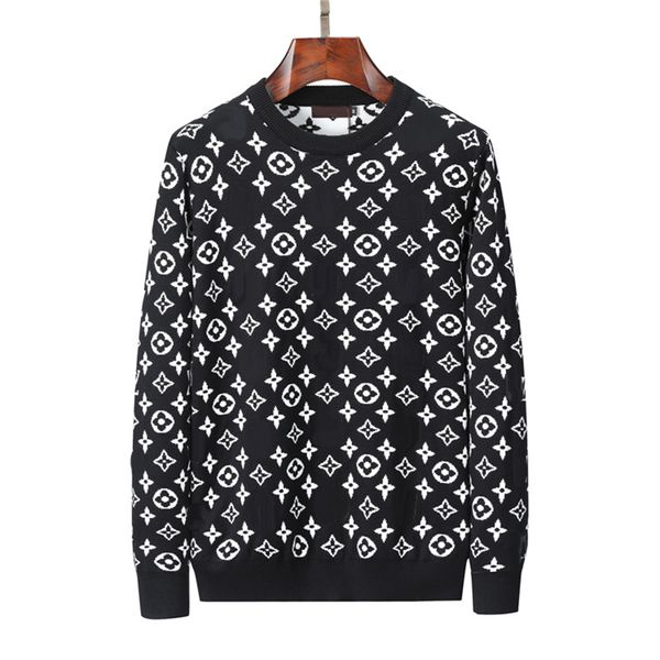 fashion men's and women's high-quality designer sweater letter pullover men's long-sleeved sweatshirt lettered knitted sweate, White;black
fashion men's and women's high-quality designer sweater letter pullover men's long-sleeved sweatshirt lettered knitted sweate, White;black