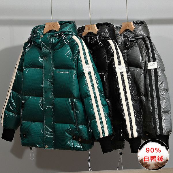 men's down parkas winter men solid parkas white duck down men's stand collar warm thick coat male casual parka hooded 221111, Black
men's down parkas winter men solid parkas white duck down men's stand collar warm thick coat male casual parka hooded 221111, Black