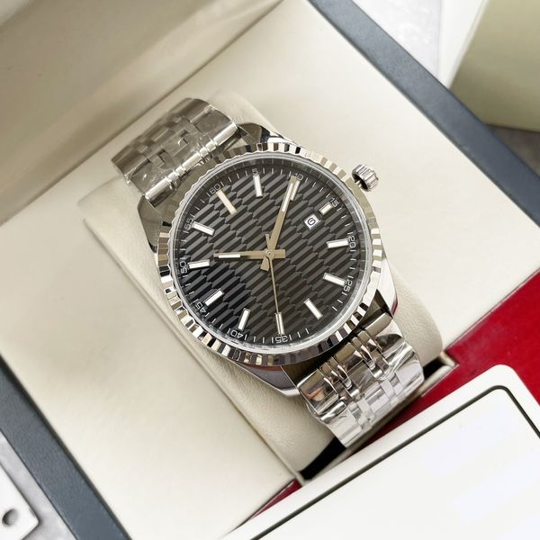 luxury mens watch 40mm full automatic mechanical designer watches sapphire glass fashion men watches stainless steel strap waterproof watchs, Slivery;brown
luxury mens watch 40mm full automatic mechanical designer watches sapphire glass fashion men watches stainless steel strap waterproof watchs, Slivery;brown