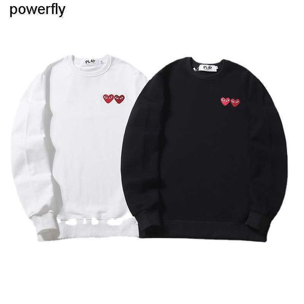 men's hoodies designer sweatshirts fashion brand winter new plays double heart cotton loop men's women's same sweater hoodie, Black
men's hoodies designer sweatshirts fashion brand winter new plays double heart cotton loop men's women's same sweater hoodie, Black