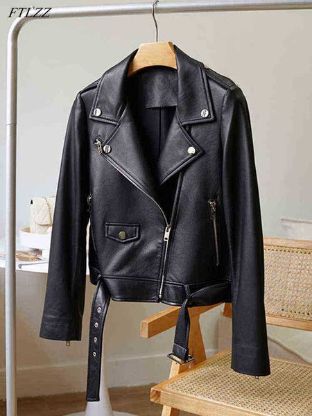 ftlzz spring autumn soft faux leather short jacket women moto bike thick pu leather coat black locomotive fit outwear with belt j220727
ftlzz spring autumn soft faux leather short jacket women moto bike thick pu leather coat black locomotive fit outwear with belt j220727