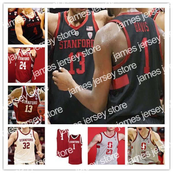 college basketball wears custom ncaa stanford college basketball jerseys max murrell harrison ingram jaiden delaire maxime raynaud spencer j, Black
college basketball wears custom ncaa stanford college basketball jerseys max murrell harrison ingram jaiden delaire maxime raynaud spencer j, Black