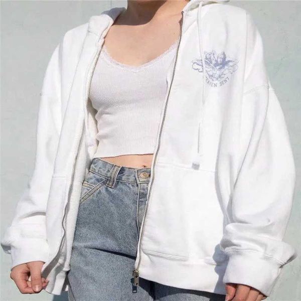 men's hoodies sweatshirts y2k fashion white angel printed zipper sweatshirt women oversized harajuku streetwear womens hoodie women, Black
men's hoodies sweatshirts y2k fashion white angel printed zipper sweatshirt women oversized harajuku streetwear womens hoodie women, Black