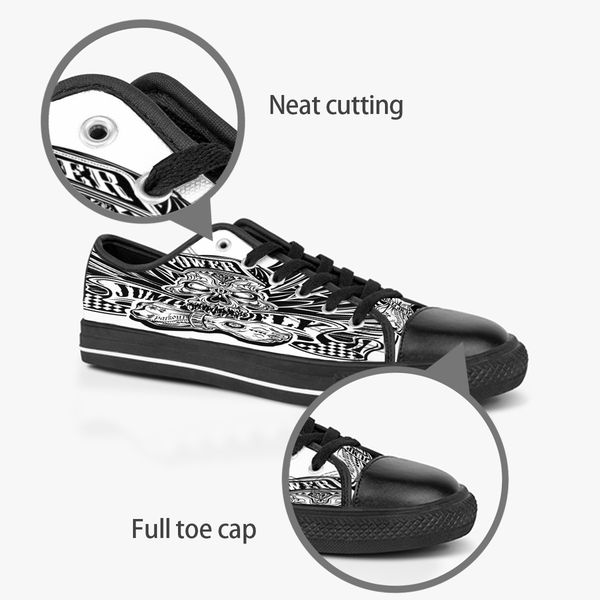 custom shoes classic canvas low cut skateboard casual triple black accept customization uv printing low mens womens sports sneakers breathab
custom shoes classic canvas low cut skateboard casual triple black accept customization uv printing low mens womens sports sneakers breathab