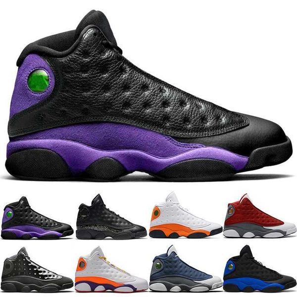 13 13s basketball shoes for men red flint hyper royal gold glitter court purple reverse bred mens trainers sneaker size 7-13, Black
13 13s basketball shoes for men red flint hyper royal gold glitter court purple reverse bred mens trainers sneaker size 7-13, Black
