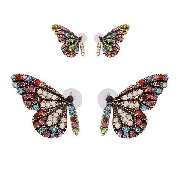 stud original new color fl glass butterfly wing stud earring nail with simple temperament crystal earrings exclusive design drop del dholo, Golden;silver
stud original new color fl glass butterfly wing stud earring nail with simple temperament crystal earrings exclusive design drop del dholo, Golden;silver