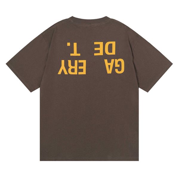 men's cotton clothes american fashion galleryes depts letter printing brown short sleeve t-shirt for men and women lovers street, White;black
men's cotton clothes american fashion galleryes depts letter printing brown short sleeve t-shirt for men and women lovers street, White;black