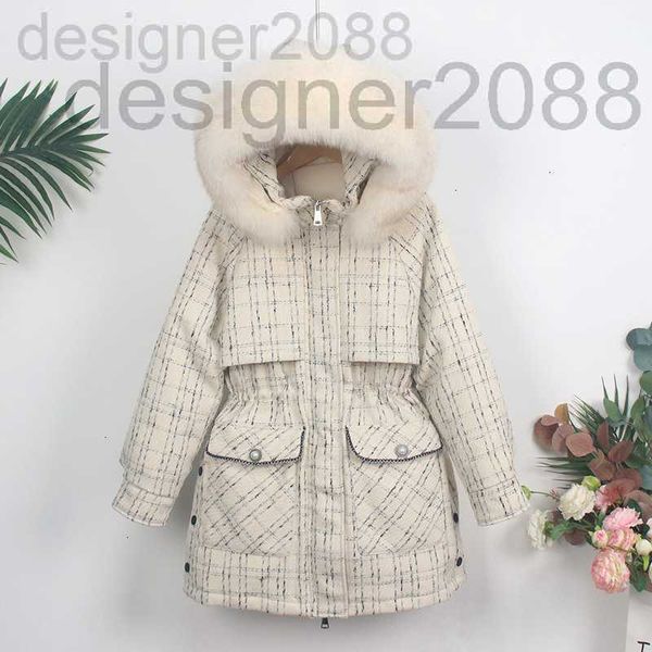 women's down & parkas designer oftbuy 2021 new winter jacket women real natural fur collar hooded 90% white duck plaid coat thick warm, Black
women's down & parkas designer oftbuy 2021 new winter jacket women real natural fur collar hooded 90% white duck plaid coat thick warm, Black