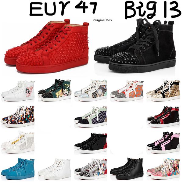 with 2023 box casual shoes bottoms shoe men women sneakers designer platform luxury loafers vintage red high help flat fashion big trainers, Black
with 2023 box casual shoes bottoms shoe men women sneakers designer platform luxury loafers vintage red high help flat fashion big trainers, Black