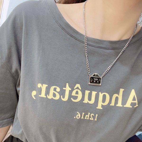 luxury silver plated necklace fashion brand pendant necklaces design for women jewelry long chain urban youth style accessories selected qua
luxury silver plated necklace fashion brand pendant necklaces design for women jewelry long chain urban youth style accessories selected qua
