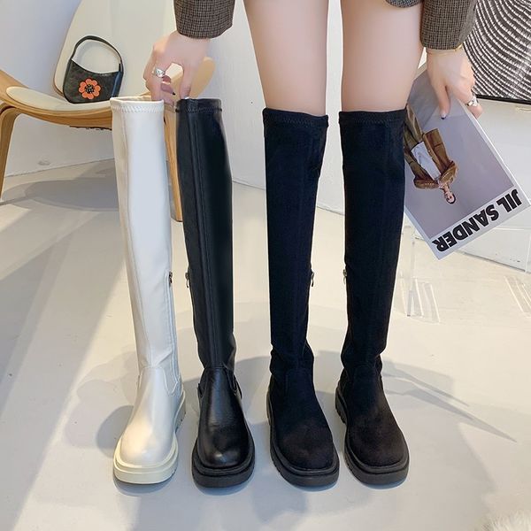 boots women platform thigh high party shoes woman fashion slim chunky heels over the knee large size 221115, Black
boots women platform thigh high party shoes woman fashion slim chunky heels over the knee large size 221115, Black
