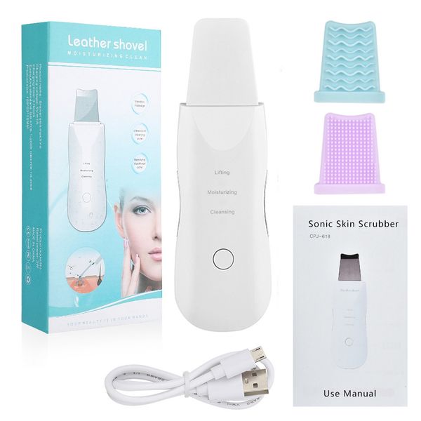 ultrasonic skin scrubber deep face cleaning machine peeling shovel facial pore cleaner face skins scrubbers lift beauty instrument 296
ultrasonic skin scrubber deep face cleaning machine peeling shovel facial pore cleaner face skins scrubbers lift beauty instrument 296