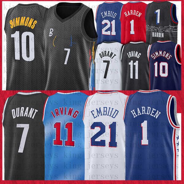embiid 7 kevin irving durant basketball jerseys 11 kyrie 1 harden 3 allen 21 joel 10 ben iverson simmons blue red college jersey, Black;red
embiid 7 kevin irving durant basketball jerseys 11 kyrie 1 harden 3 allen 21 joel 10 ben iverson simmons blue red college jersey, Black;red